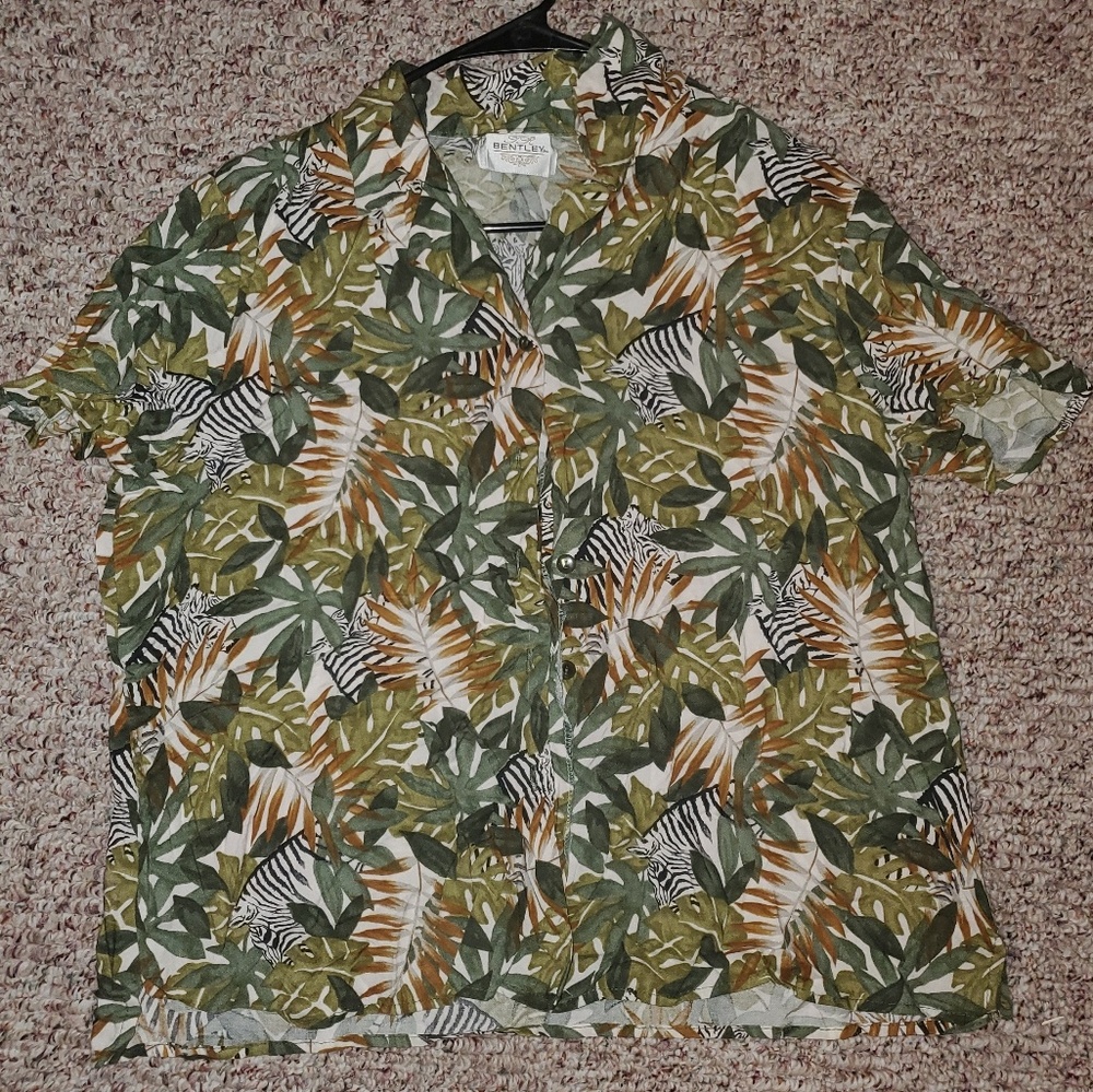 Bentley vintage button up